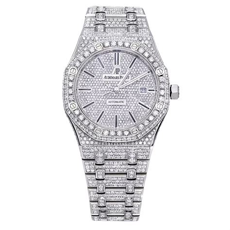 iced ap watch|fully iced out ap.